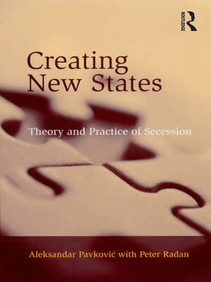 cover image of Creating New States